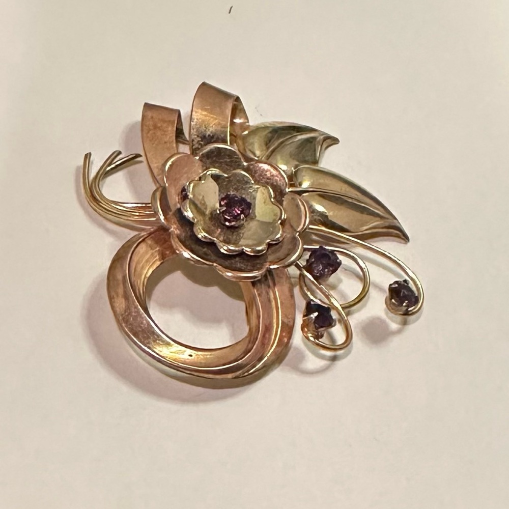 Goldfilled Vintage brooch